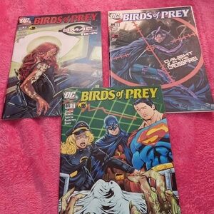 Birds of prey DC Comics Set 3 New